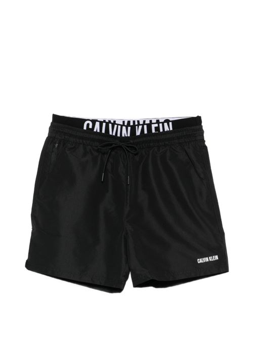 Boxer intimo uomo Calvin Klein nero doppio elastico Intense Calvin Klein | LV00N61015UB1